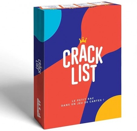 Crack List jeu d'ambiance et de lettres